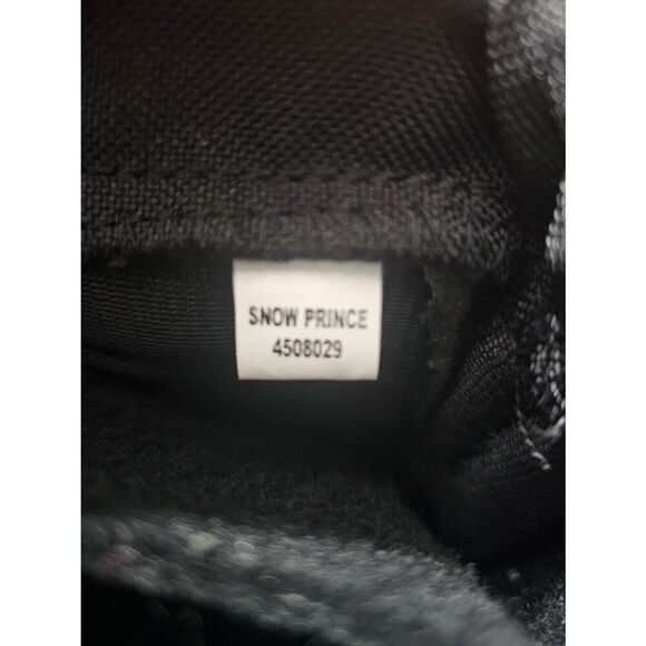 Snow Prince Rubber Boots Cinch Secure Closure Inner Bootie Unisex Kids Size 1 - Picture 10 of 11